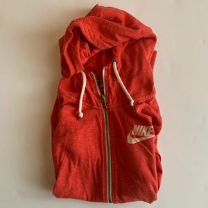 EUC Nike Vintage Zipper Hoodie